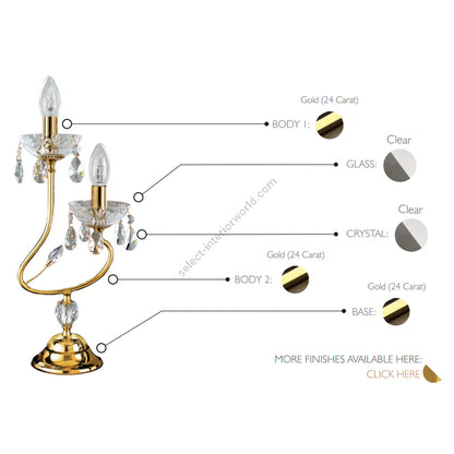 Castro Lighting Table Lamp CASABLANCA