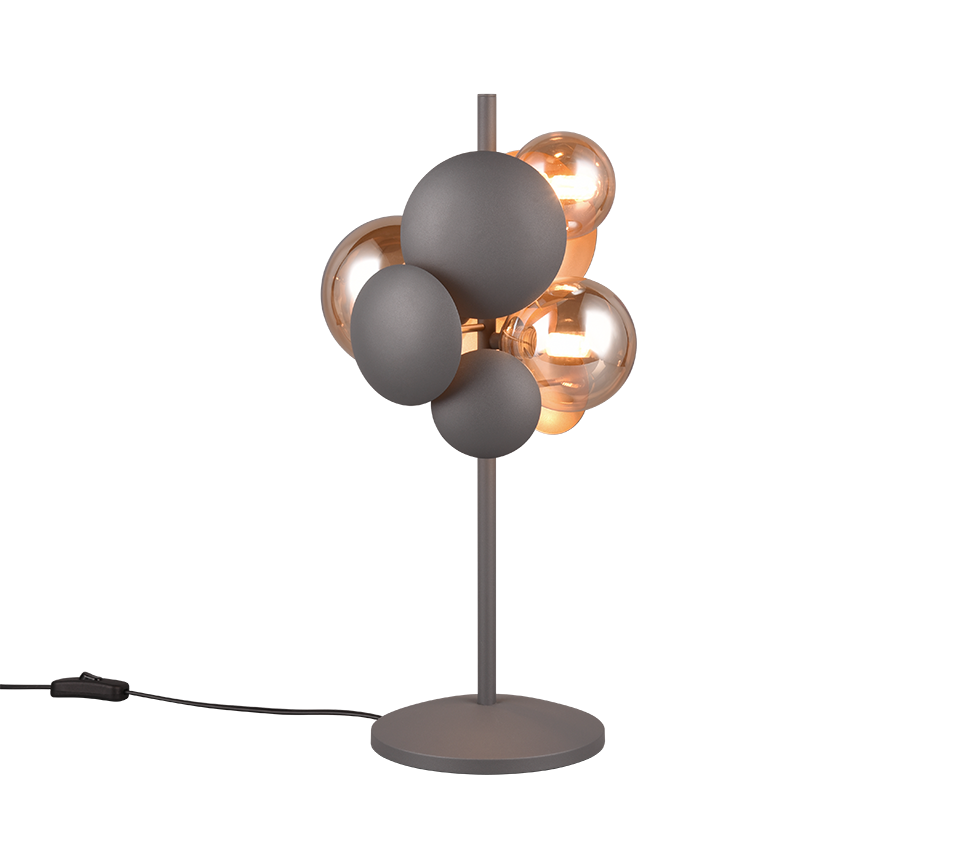 Bubble table lamp 3xG9 anthracite — 517400342