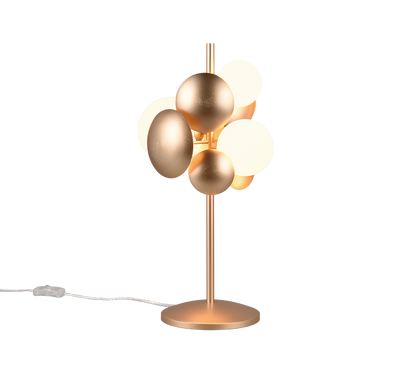 Bubble table lamp 3xG9 matt brass — 517400379