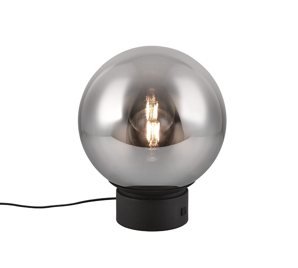 Cipallone table lamp 30 cm E27 matt black — 517600132