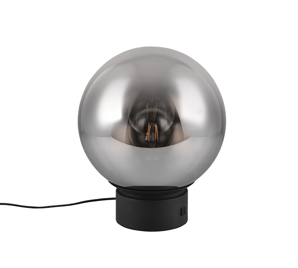 Cipallone table lamp 30 cm E27 matt black — 517600132