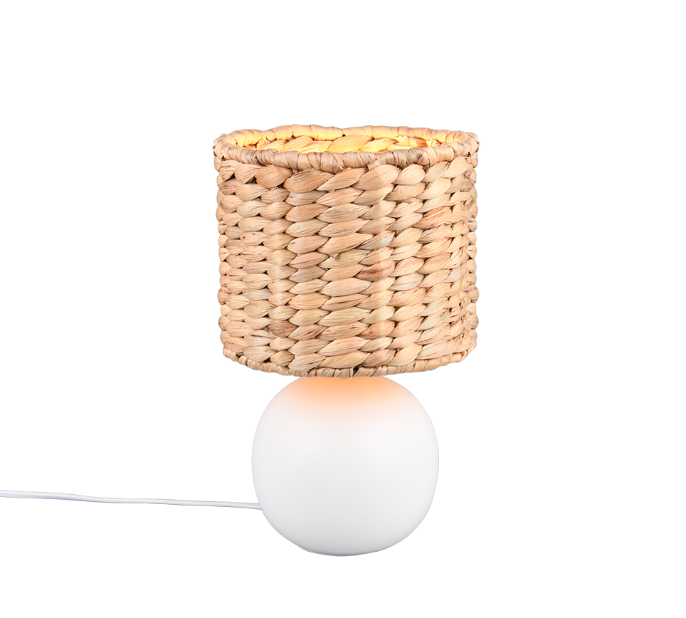 Vina table lamp 29 cm E27 matt white/beige — 518900101