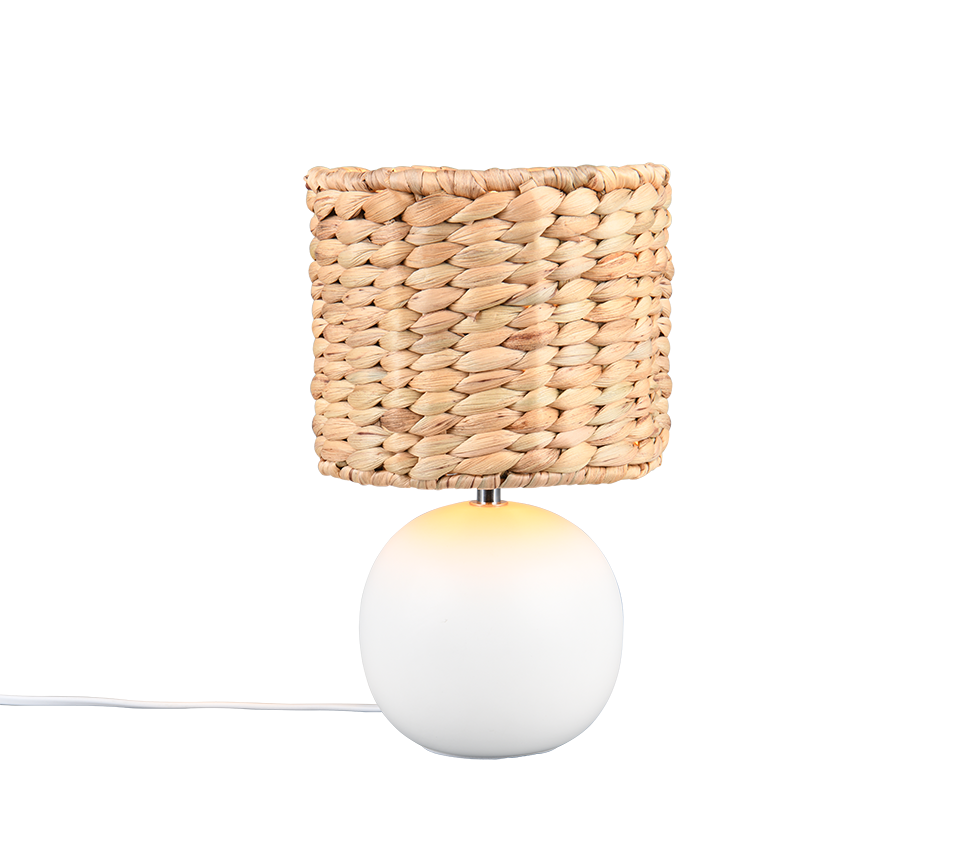 Vina table lamp 29 cm E27 matt white/beige — 518900101