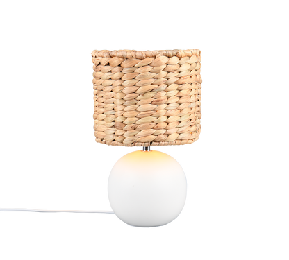 Vina table lamp 29 cm E27 matt white/beige — 518900101