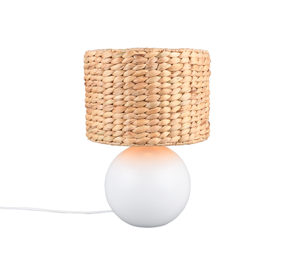 Vina table lamp 40 cm E27 matt white/beige — 518990101