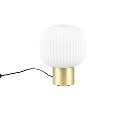Diva table lamp E27 matt brass/white — 519800108