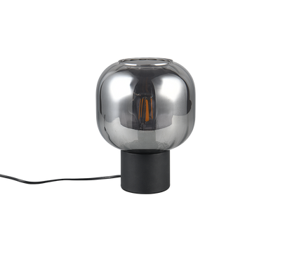 Diva table lamp E27 matt black/chrome plated — 519800132