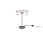 Charivari LED table lamp brushed steel — 521210107