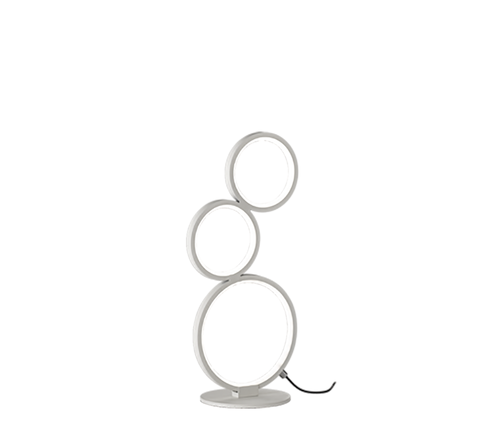 Rondo LED table lamp matt white — 522610331