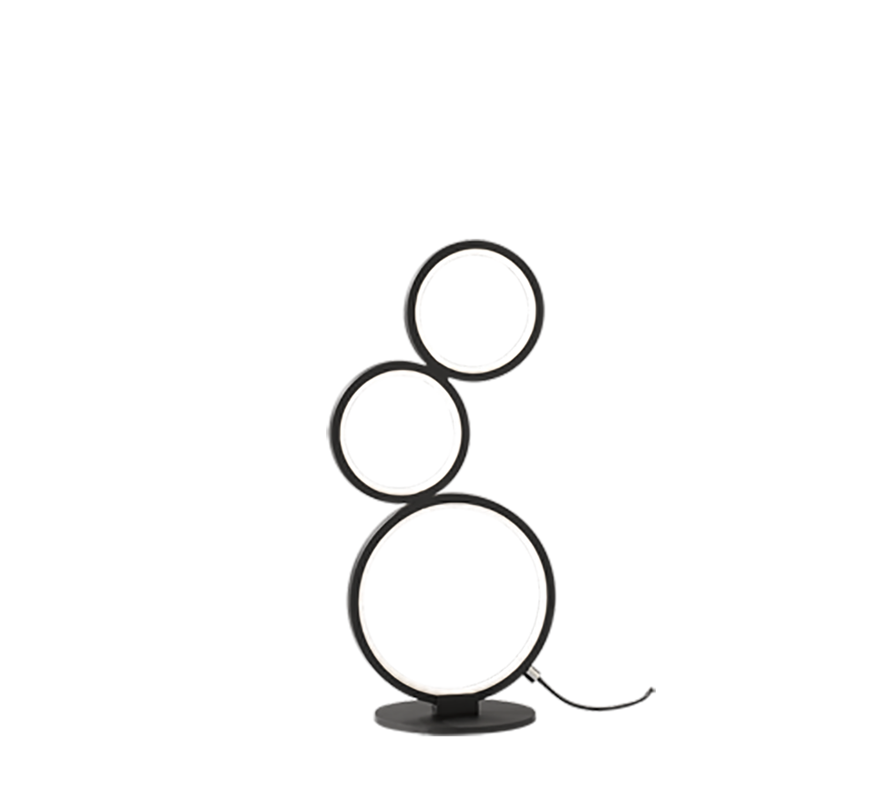 Rondo LED table lamp matt black — 522610332