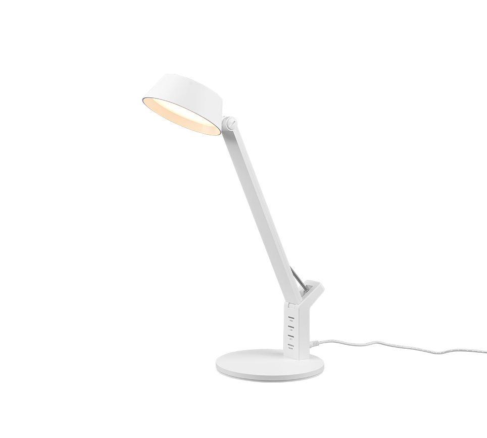 Ava LED table lamp matt white — 523090131