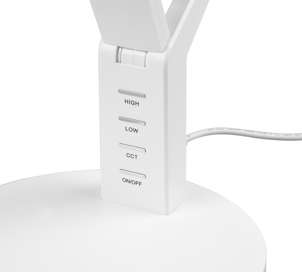 Ava LED table lamp matt white — 523090131