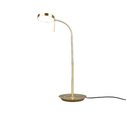 Monza LED table lamp matt brass — 523310108