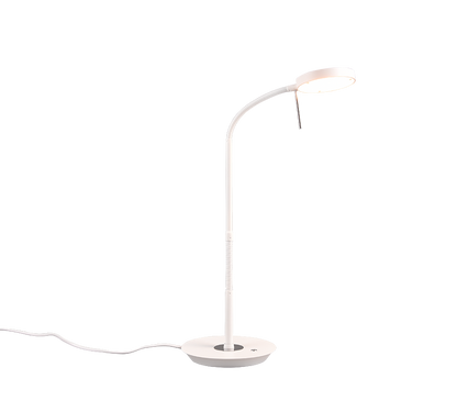 Monza LED table lamp matt white — 523310131