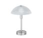 Donna LED table lamp brushed steel — 525790107