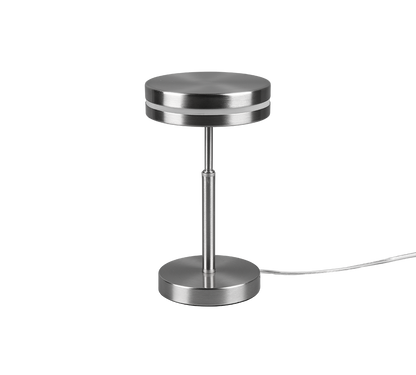 Franklin LED table lamp brushed steel — 526510107