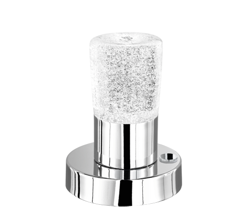 Cristo LED table lamp chrome/matt glass — 529690100