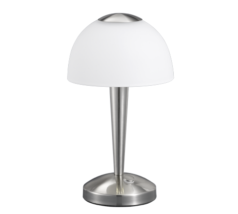 Ventura LED table lamp brushed steel — 529990107
