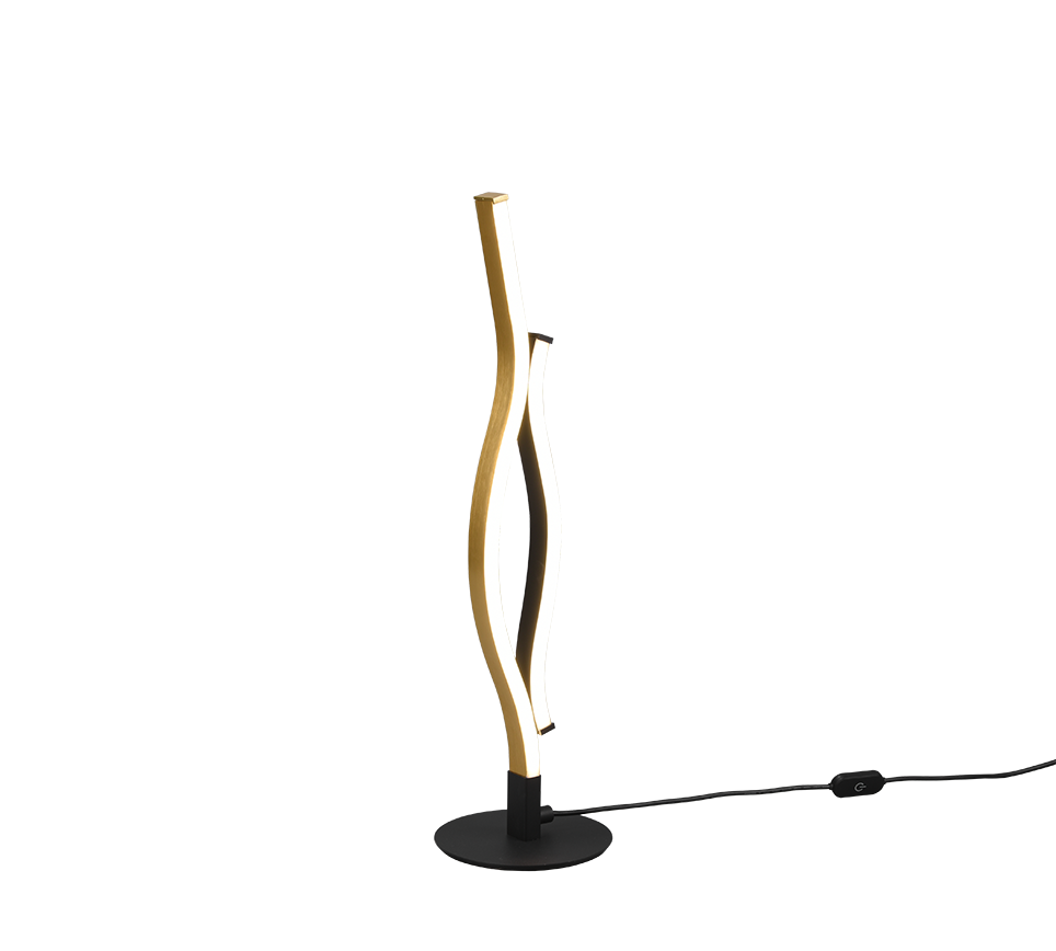 Blaze LED table lamp matt brass — 541210208