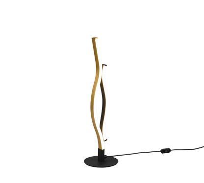 Blaze LED table lamp matt brass — 541210208