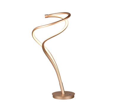 Nala LED table lamp matt brass — 544310179