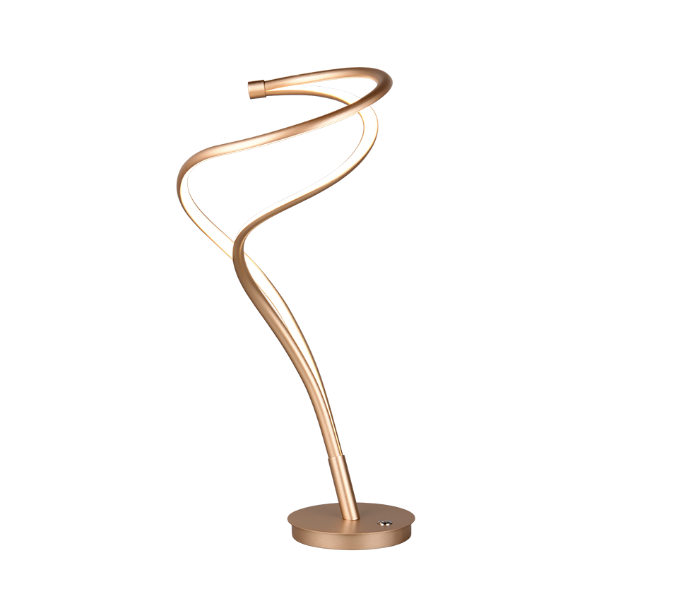 Nala LED table lamp matt brass — 544310179