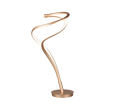 Nala LED table lamp matt brass — 544310179