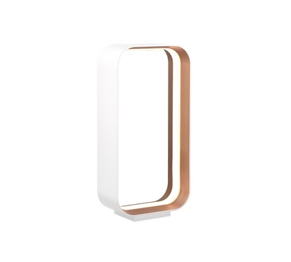 Cizione LED table lamp 41 cm matt white/gold — 544610131