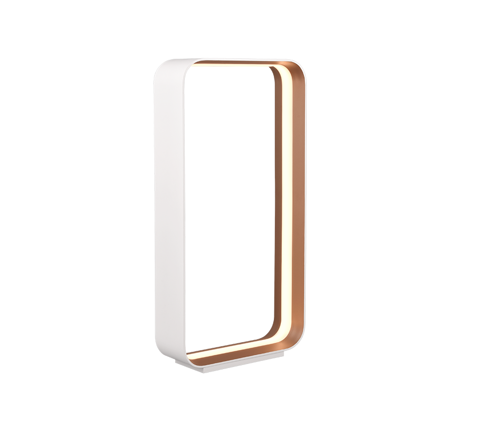Cizione LED table lamp 61 cm matt white/gold — 544690131