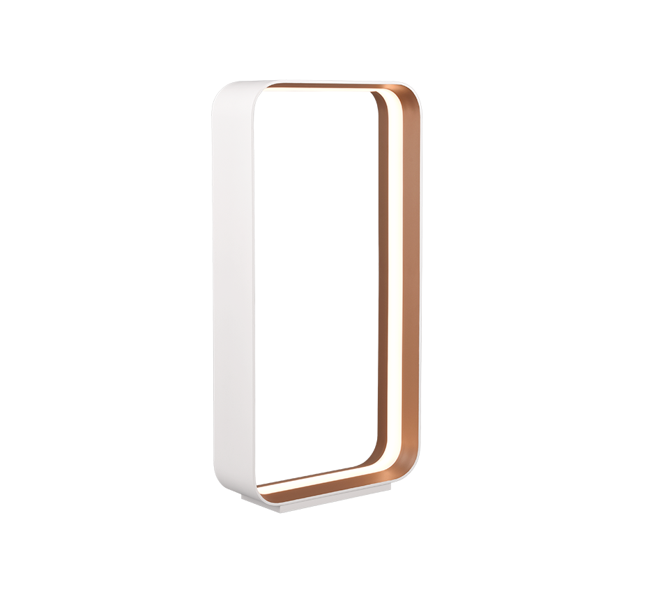 Cizione LED table lamp 61 cm matt white/gold — 544690131