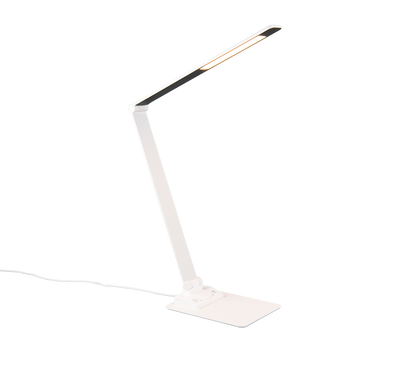 Travis LED table lamp matt white — 545310131
