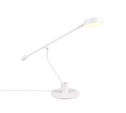 Manduro LED table lamp matt white — 549010131