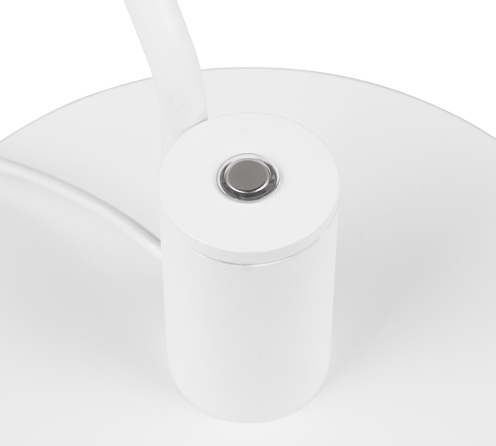 Manduro LED table lamp matt white — 549010131