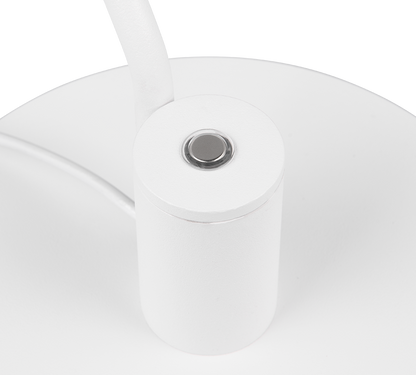 Manduro LED table lamp matt white — 549010131