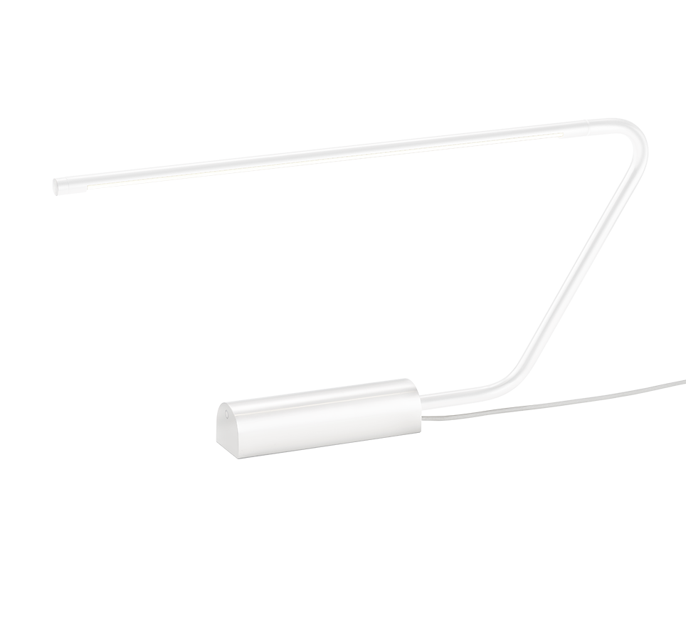 Olea LED table lamp matt white — 554310131