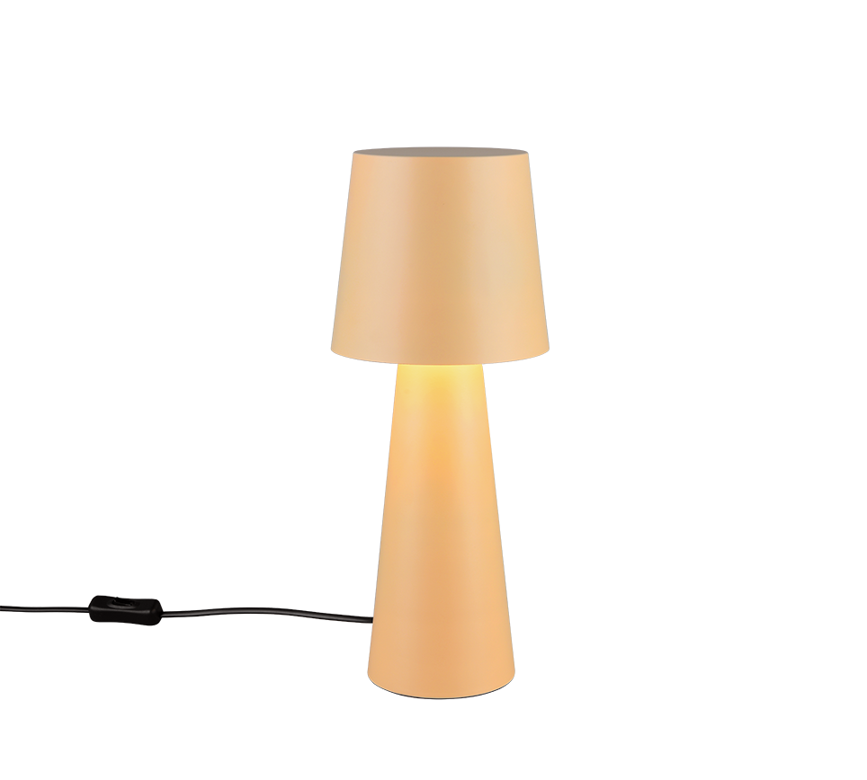 Nubian table lamp E27 fawn — 562900144