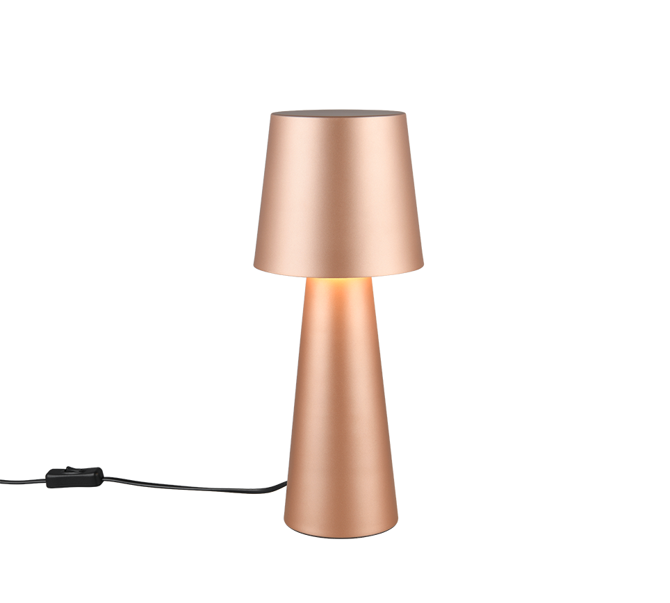 Nubian table lamp E27 coffee brown — 562900165