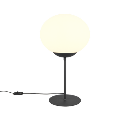 Fomento table lamp E27 matt black/white — 563100132