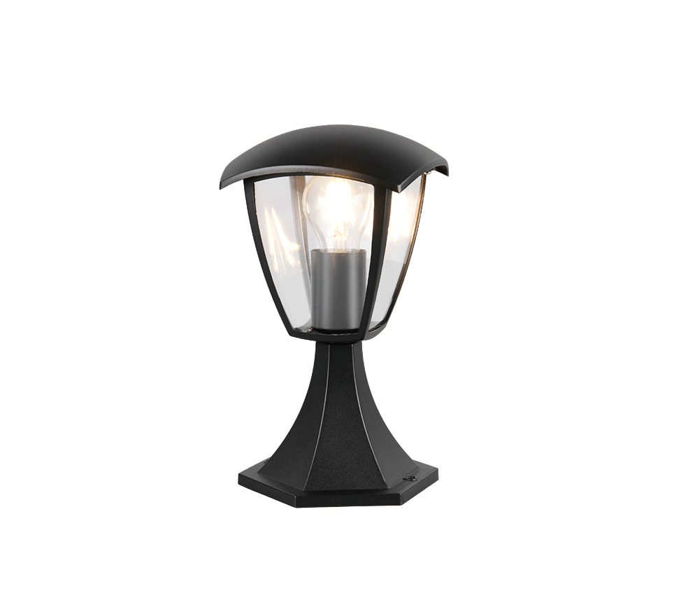 Venta pole lamp 30 cm E27 matt black — 563260132