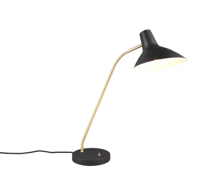 Traveller table lamp E27 matt black/matt brass — 563400180