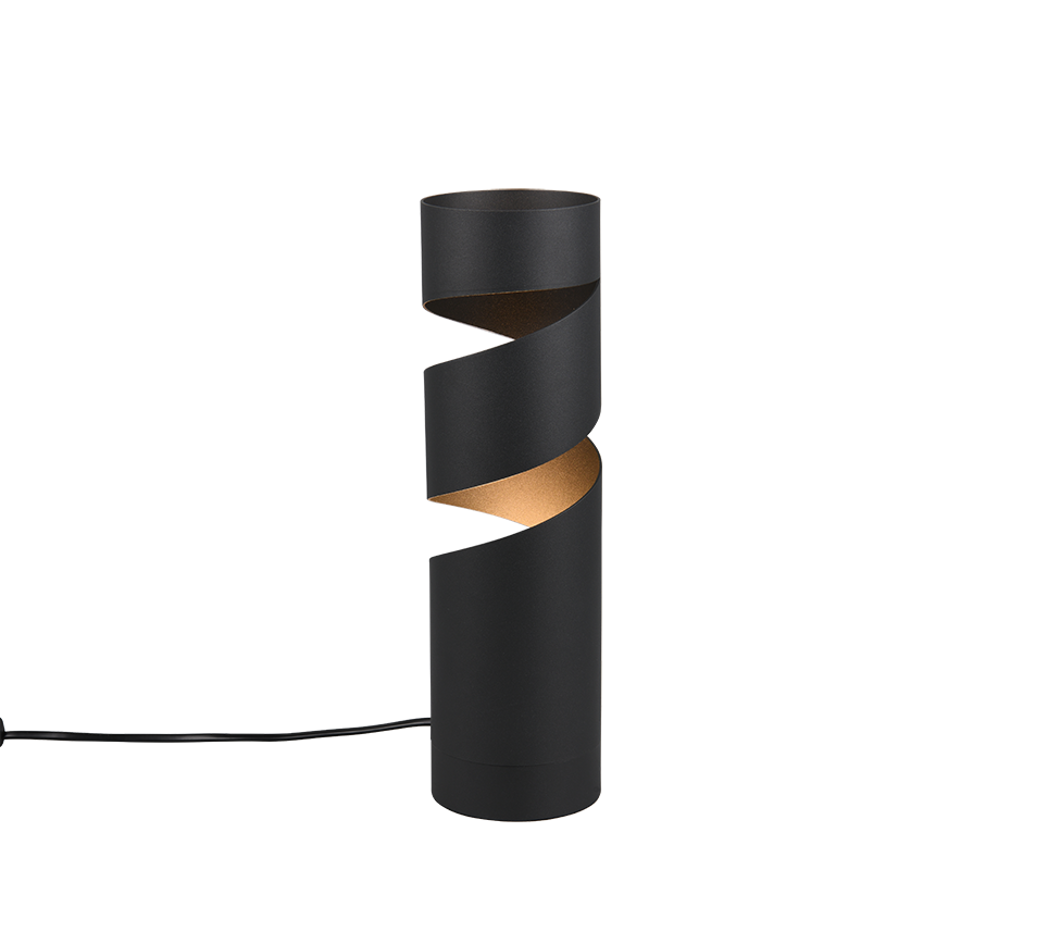 Stream table lamp GU10 matt black — 564000132