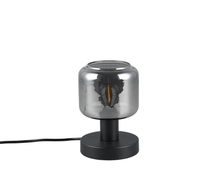 Mataro table lamp E14 matt black/smoke — 564100132