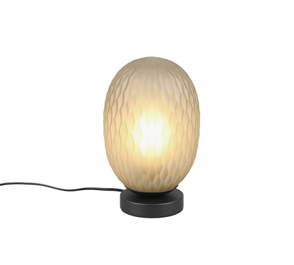 Facette table lamp E27 matt black/green — 564200115