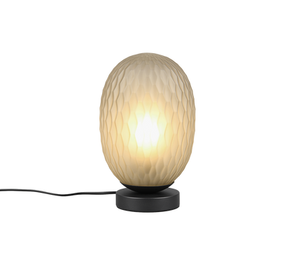 Facette table lamp E27 matt black/green — 564200115