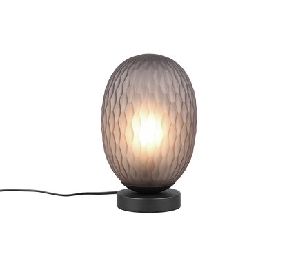 Facette table lamp E27 matt black/smoke — 564200154