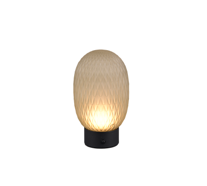 Facette LED table lamp green/matt black rechargeable — 564210115