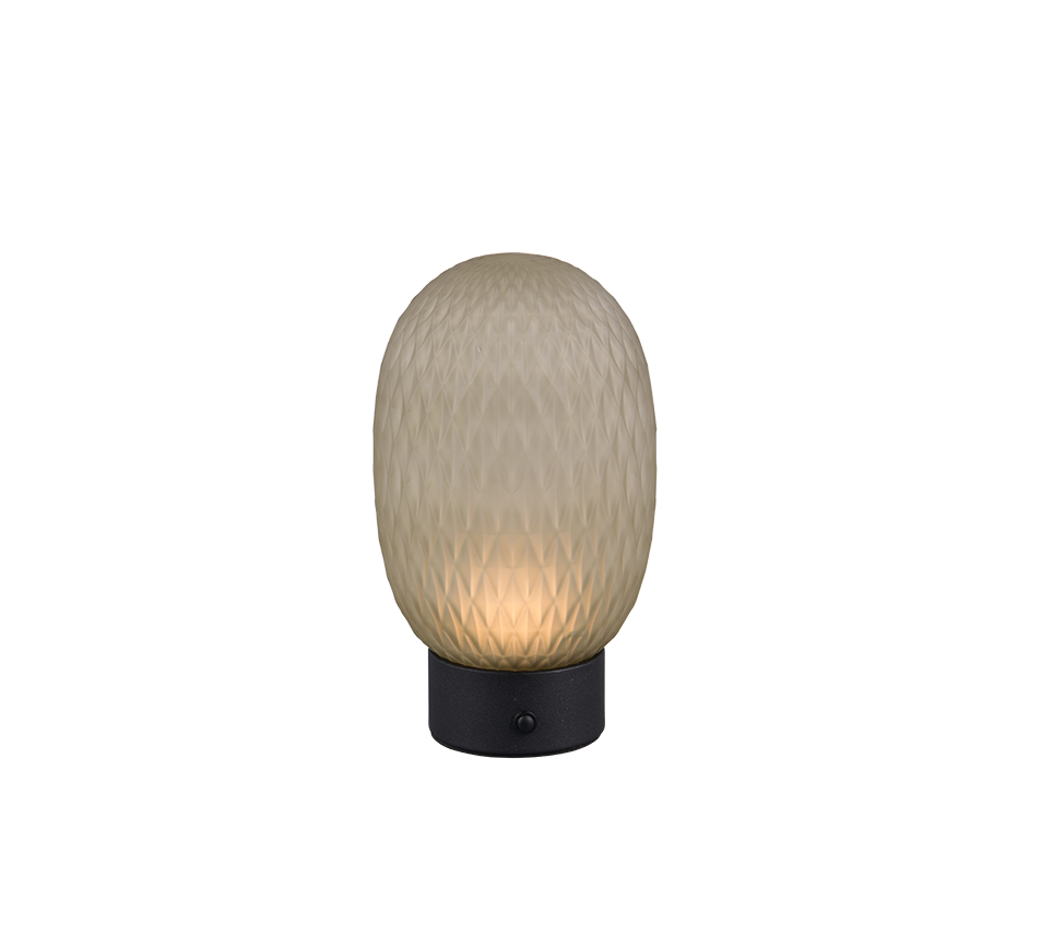 Facette LED table lamp green/matt black rechargeable — 564210115