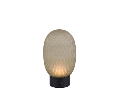 Facette LED table lamp green/matt black rechargeable — 564210115