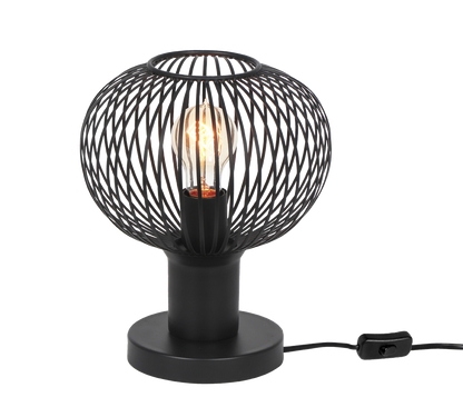 Gila table lamp 23 cm E27 matt black — 565700132