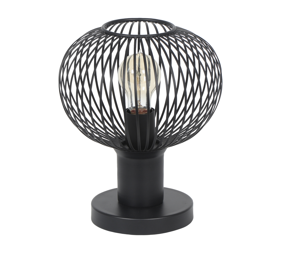Gila table lamp 23 cm E27 matt black — 565700132